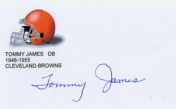 Tommy James - Cleveland Browns