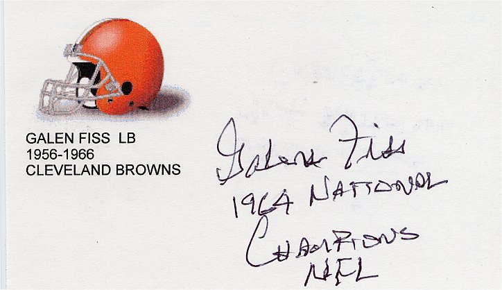 Galen Fiss - Cleveland Browns