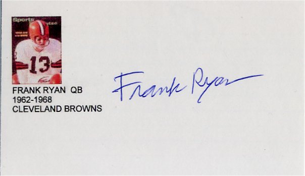 Frank Ryan - Cleveland Browns