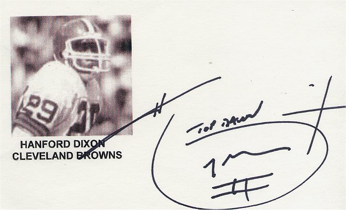 Hanford Dixon - Cleveland Browns