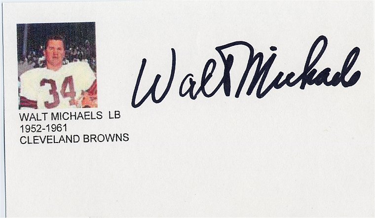 Walt Michaels - Cleveland Browns