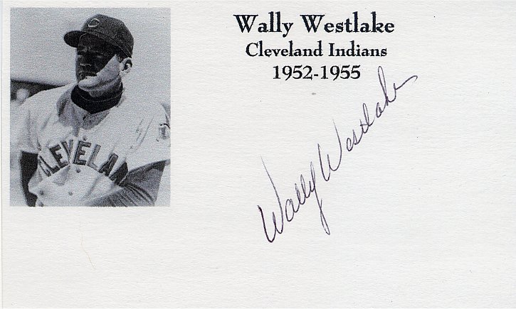 Wally Westlake - Cleveland Indians