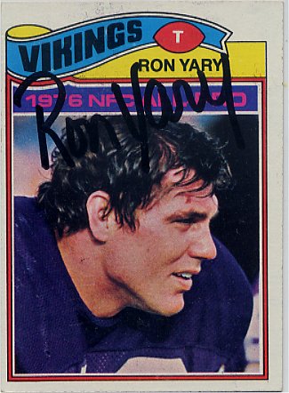Ron Yary HOF - Minnesota Vikings