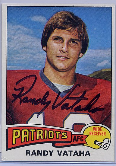 Randy Vataha - New England Patriots