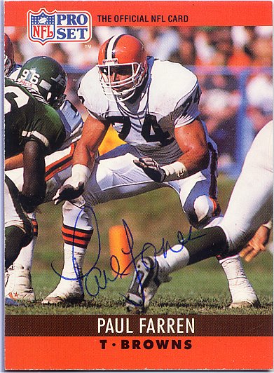 Paul Farren - Cleveland Browns