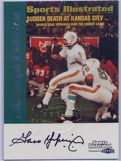 Garo Yepremian - Miami Dolphins
