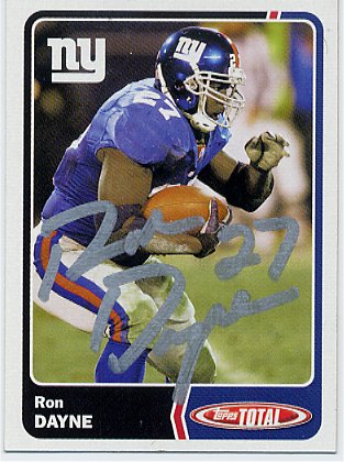 Ron Dayne Heisman - New York Giants