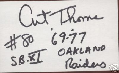 Art Thoms - Oakland Raiders