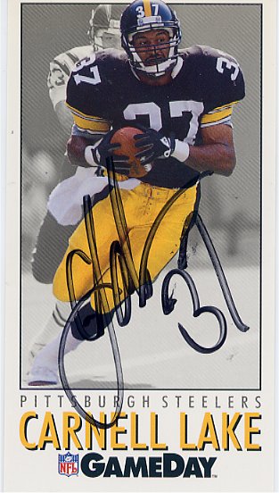 Carnell Lake - Pittsburgh Steelers