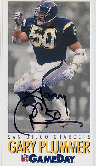 Gary Plummer - San Diego Chargers