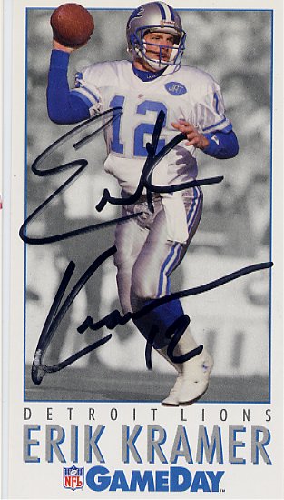Erik Kramer - Detroit Lions