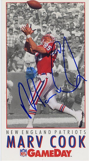 Marv Cook - New England Patriots