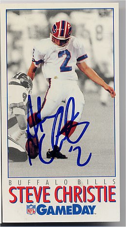 Steve Christie - Buffalo Bills