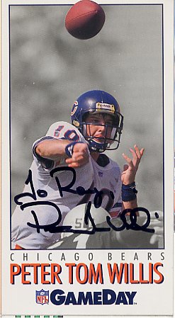 Peter~Tom Willis - Chicago Bears