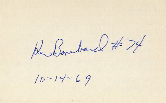 Ken Bombard - Virginia Cavaliers