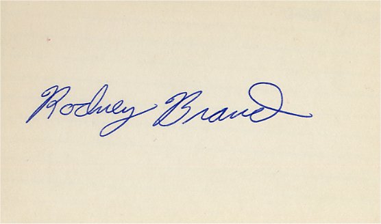 Rodney Brand - New York Giants