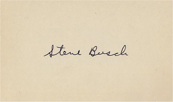 Steve Busch - Washington State Cougars