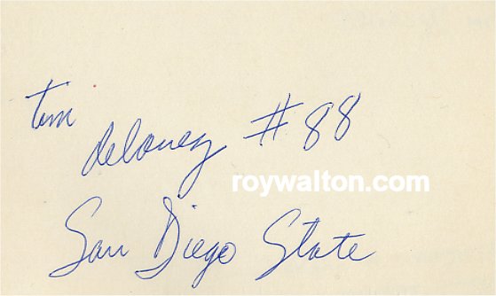 Tim Delaney - San Diego State Aztecs