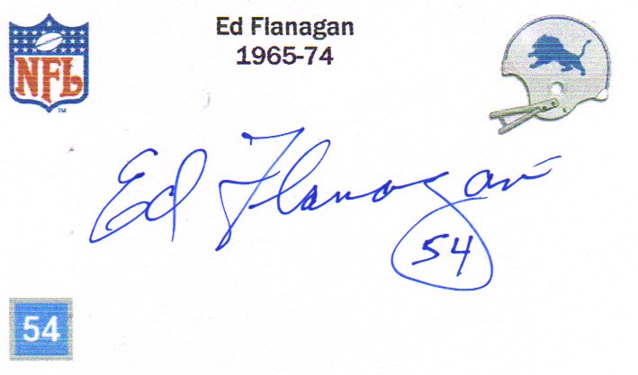 Ed Flanagan - Detroit Lions