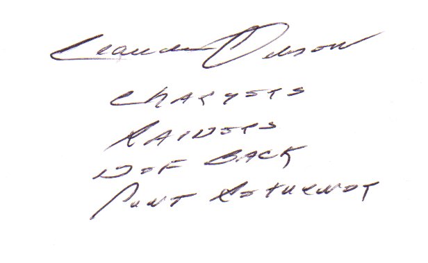Claude Gibson - San Diego Chargers