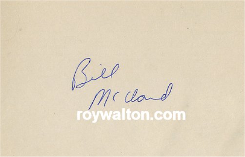 Bill McClard - San Diego Chargers