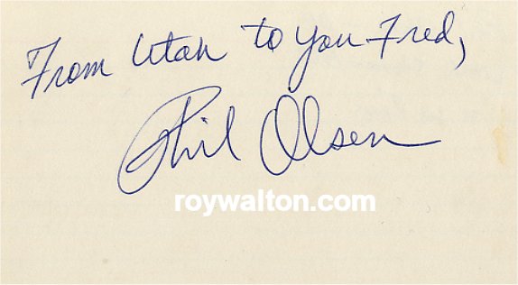 Phil Olsen - Los Angeles Rams