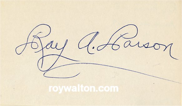 Ray Parson - Detroit Lions