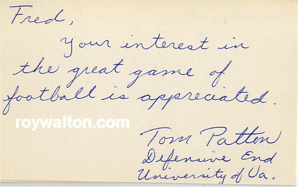 Tom Patton - Virginia Cavaliers
