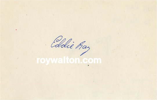 Eddie Ray - Boston Patriots