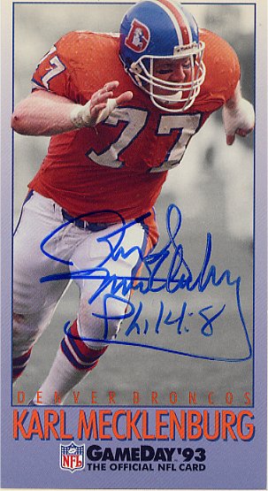 Karl Mecklenburg - Denver Broncos