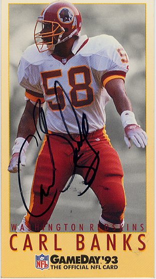 Carl Banks - Washington Redskins
