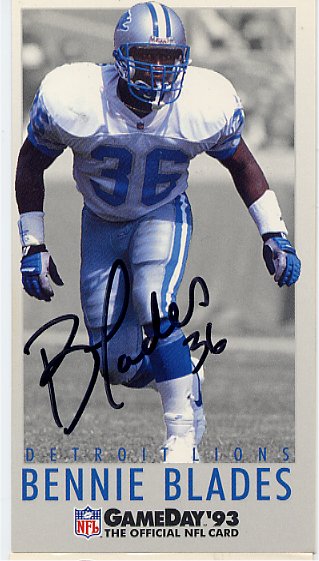 Bennie Blades - Detroit Lions
