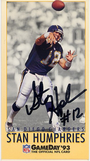 Stan Humphries - San Diego Chargers