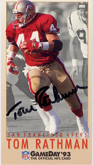 Tom Rathman - San Francisco 49ers