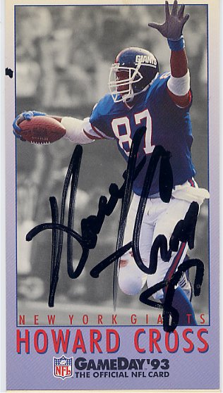 Howard Cross - New York Giants