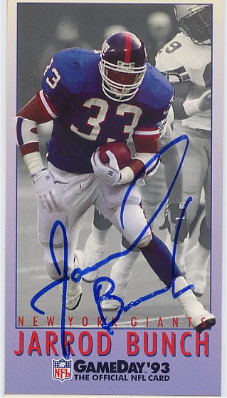 Jarrod Bunch - New York Giants