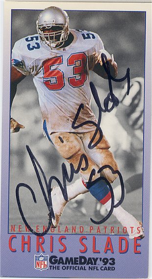Chris Slade - New England Patriots