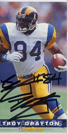 Troy Drayton - St Louis Rams