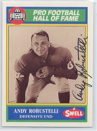 Andy Robustelli HOF - New York Giants