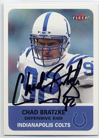 Chad Bratzke - Indianapolis Colts