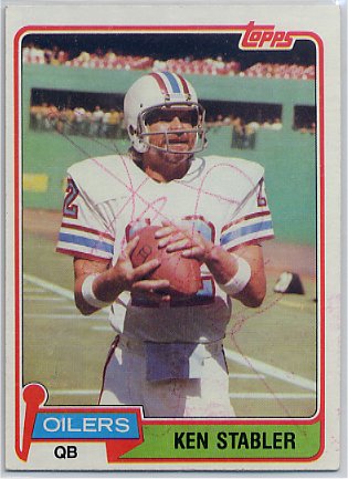 Ken Stabler (HOF) - Houston Oilers