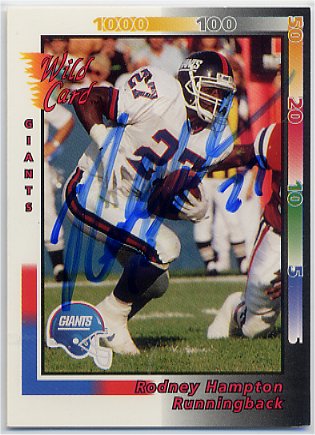 Rodney Hampton - New York Giants