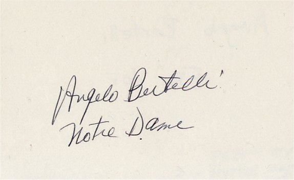 Angelo Bertelli (Heisman) - Notre Dame