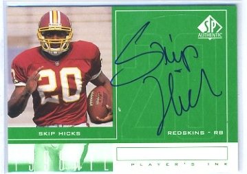 Skip Hicks - Washington Redskins