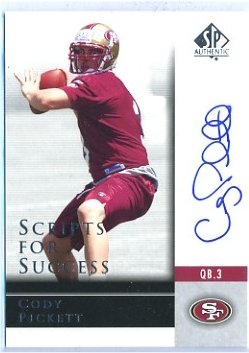 Cody Pickett - San Francisco 49ers
