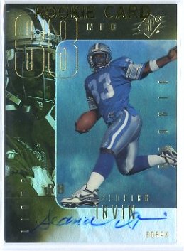 Sedrick Irvin - Detroit Lions