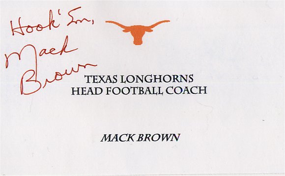Mack Brown - Texas Longhorns