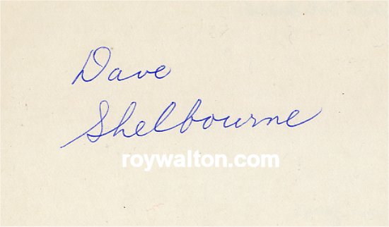 Dave Shelbourne QB - Northwestern Wildcats