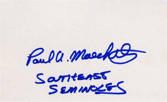 Paul Maechle - Florida State Seminoles