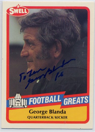 George Blanda (HOF) - Oakland Raiders